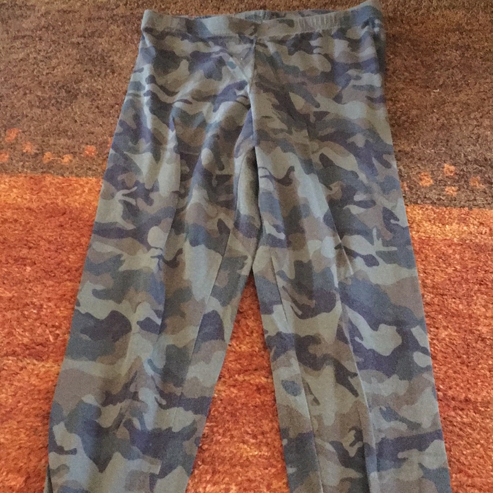 Camouflage long leggings